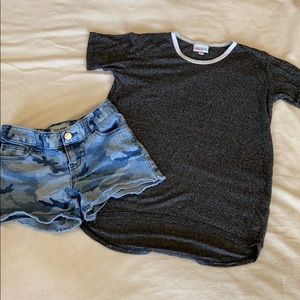 LAST CHANCE Girl’s Casual Camo Outfit